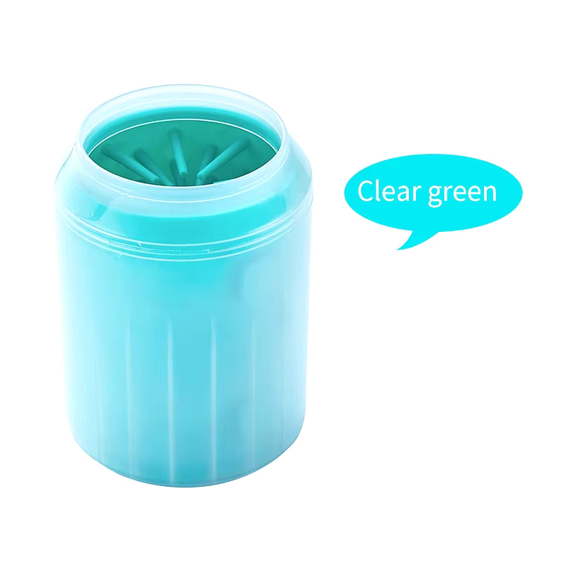 Pet Foot Wash Cup Portable Cat Dog Paw Cleaning Brush Soft Silicone Foot Washing Grooming Tools Foot Bath Dog Accessories