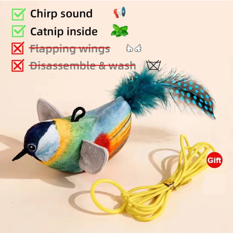 Rechargeable Chirping Flapping Bird
