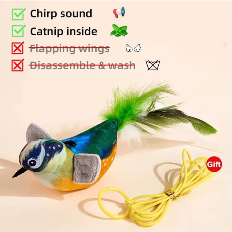 Rechargeable Chirping Flapping Bird