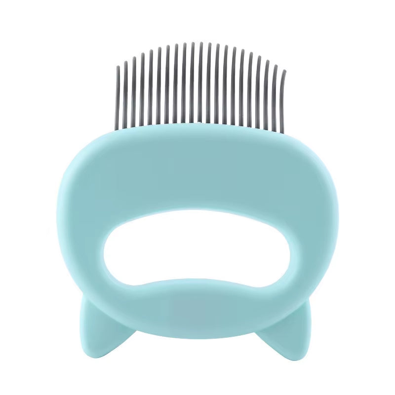 Cat Comb Massage Brush Kitten Shaped Hair Removal Comb for Cats Dog Hair Comb Large Dog Fleas Cleaning Beauty Pet Grooming Tool