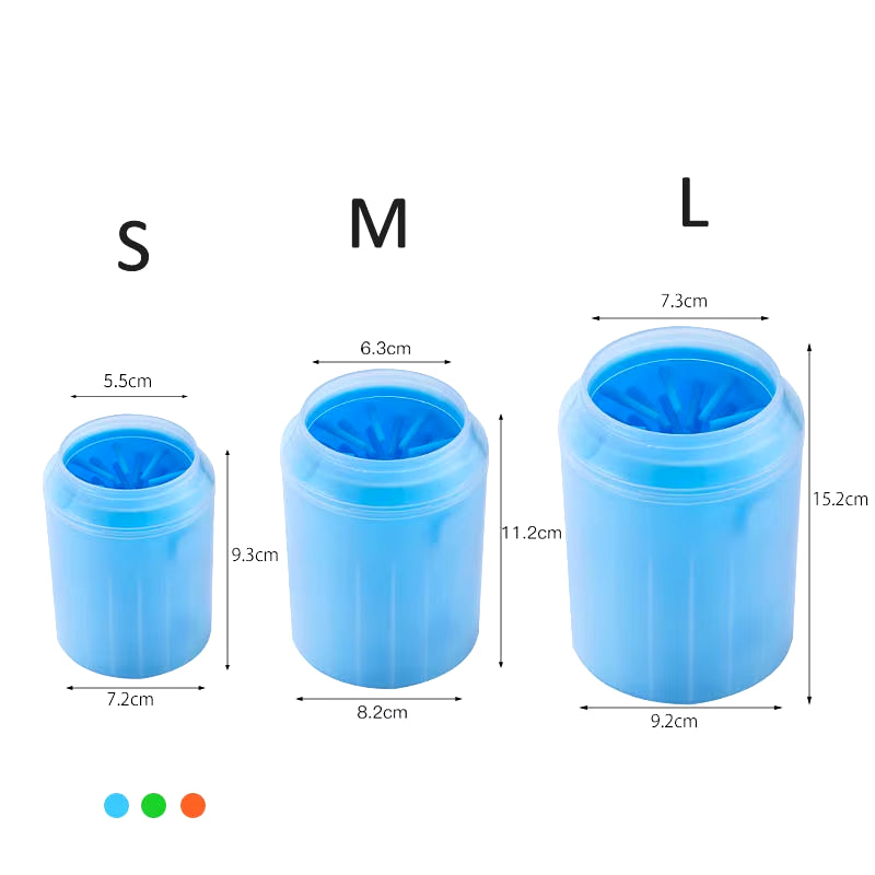 Pet Foot Wash Cup Portable Cat Dog Paw Cleaning Brush Soft Silicone Foot Washing Grooming Tools Foot Bath Dog Accessories