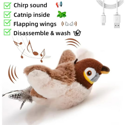 Rechargeable Chirping Flapping Bird