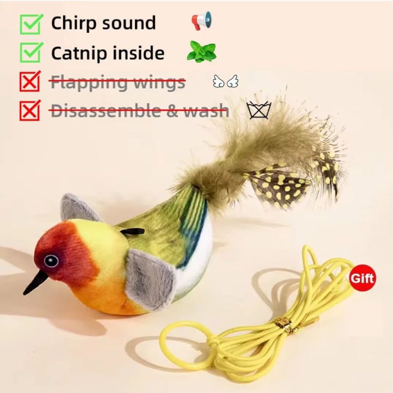 Rechargeable Chirping Flapping Bird