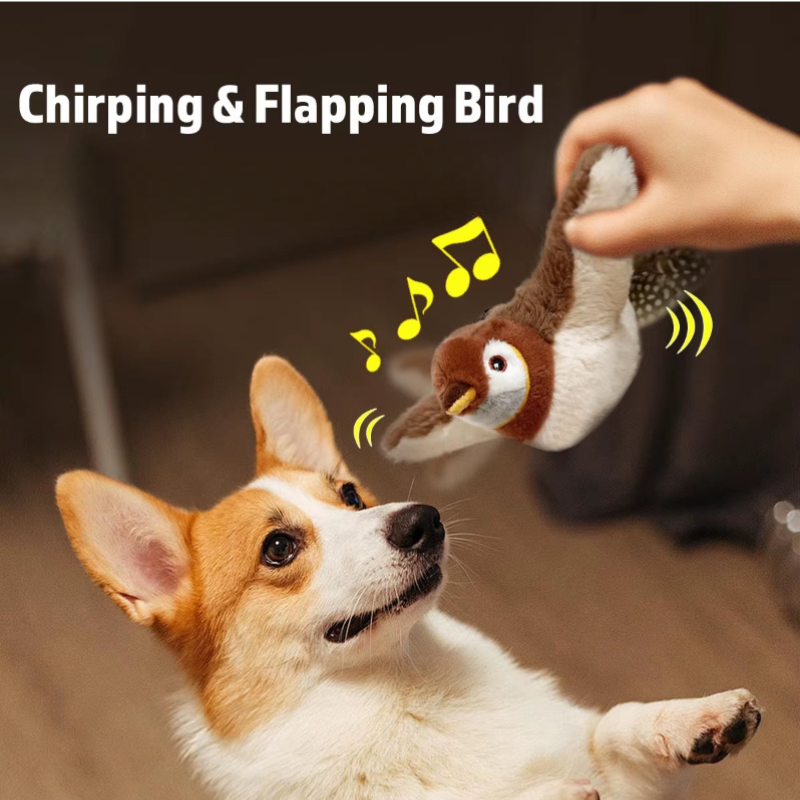 Rechargeable Chirping Flapping Bird